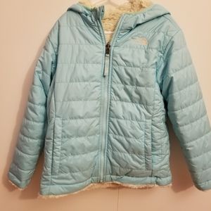 Girls reversible Northface jacket size 6